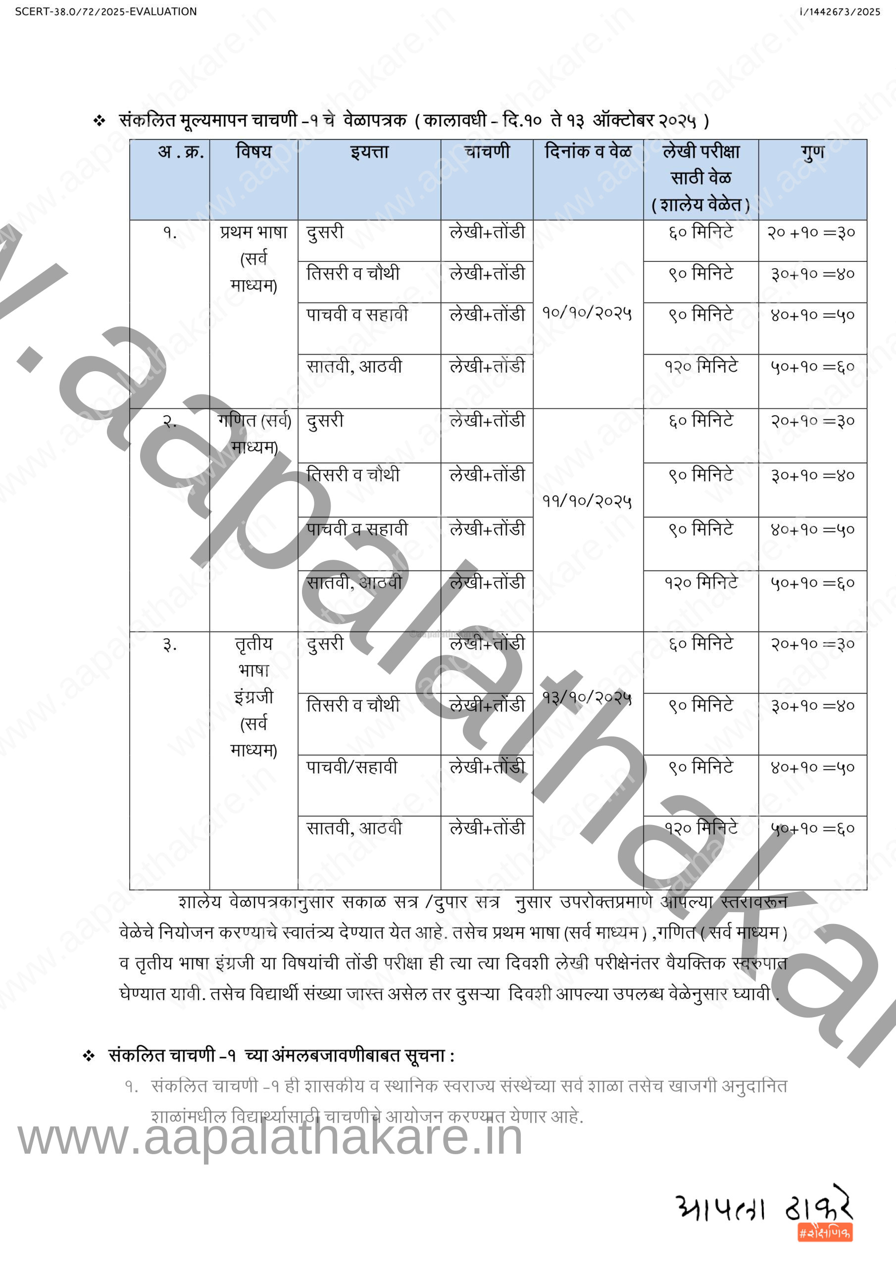 संकलित चाचणी १ जिल्हा सूचना पत्र ऑक्टोबर २५ 3 scaled