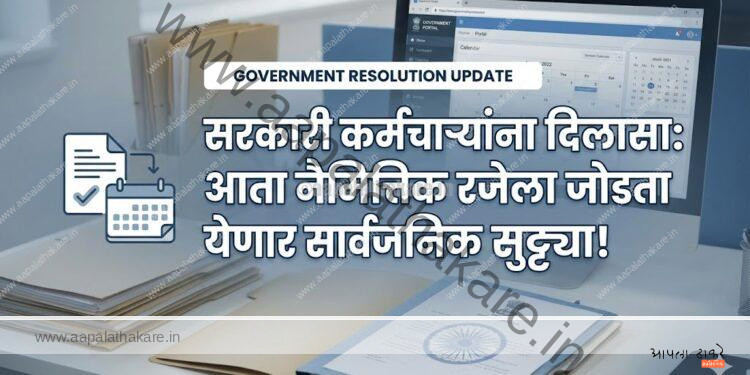 सरकारी कर्मचाऱ्यांच्या नैमित्तिक रजेच्या नियमांत बदल; सुट्ट्या जोडता येणार!