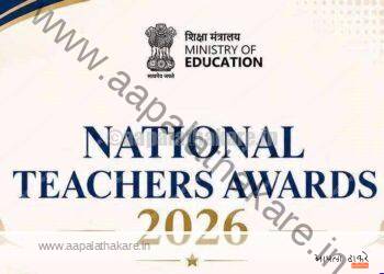 National Teachers Awards on 48 school teachers on Teachers Day 2026