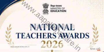 National Teachers Awards on 48 school teachers on Teachers Day 2026